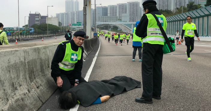 香港馬拉松 50歲李姓跑手昏迷延至今晨不治連續兩年有跑手死亡屬首次 Upower